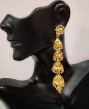 Gold Plated Long Jhumka