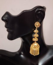 Gold Plated Long Jhumka