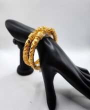 Gold Plated 2 Pieces Bangle