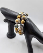 German Silver Replica Double Tone Bangle