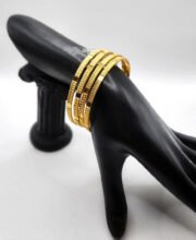 Gold Plated 4Pieces Bangle Set