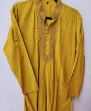 Mustard Color Men's Kurta