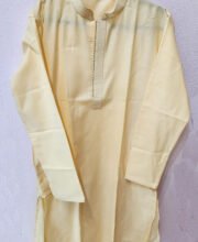 Cream Color Men's Kurta