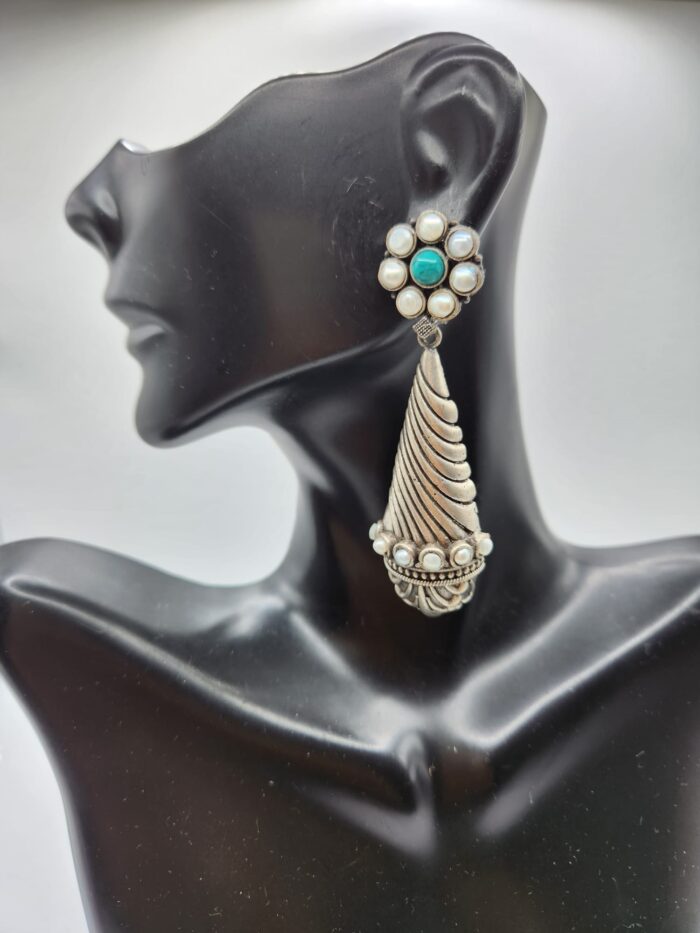 Sterling Silver Laurel Hoops - Affordable Silver Jewellery - Martha Jackson