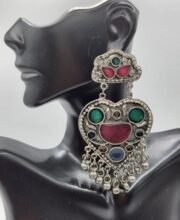 Black Metal Afghani Ear-Ring