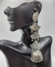 German Silver Replica Jhumka