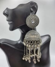 Black Metal Jhumka