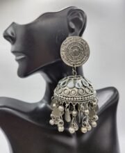 Black Metal Jhumka
