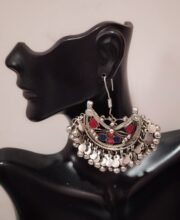 German Silver Afghani Ear-Ring