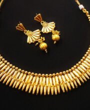 Gold Plated Necklace Set