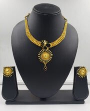 Gold Plated Necklace Set