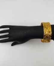 Gold Plated Bangle Set