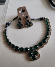 Gold Polish Necklace Set