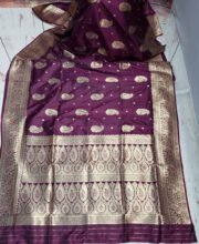 Purple Color South Silk Saree