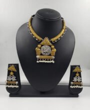 Silver Replica Necklace Set