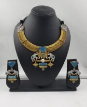 Silver Replica Necklace Set