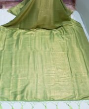 Green Color Mulberry Silk Saree