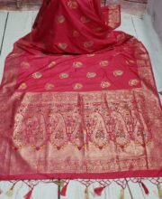 Pink Color Soft Silk Saree