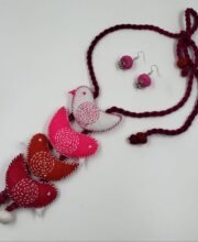 Multi Color Hand Crafted Necklace Set