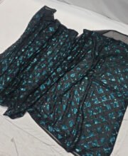 Black Color Sequin Saree