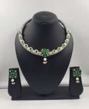 Silver Replica Necklace Set