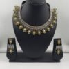 Dual Tone Silver Replica Necklace Set