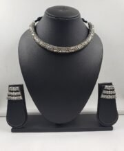 Silver Replica Necklace Set