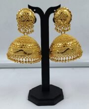 Gold Polish Jhumka