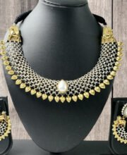Dual Tone Hashuli Necklace Set