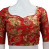 Red Multi Color Meena Kari Brocade Blouse