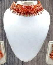 Copper Color Choker Set