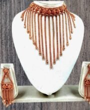 Copper Color Choker Set
