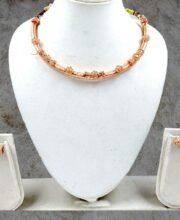 Copper Color Hashuli Necklace Set