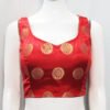 Red Color Satin Benarasi Blouse