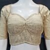 Golden Color Brocade Blouse