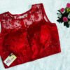Red Color Net Embroidered Blouse