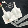 White Color Raw Silk Blouse