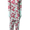 White & Pink Color Cotton Co-Ord Set