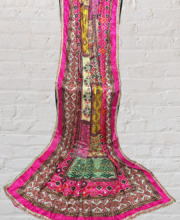 Multi Color Printed Embroidered Dupatta