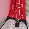 Red Color Printed Art Silk Saree