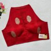 Red Color Russian Silk Blouse