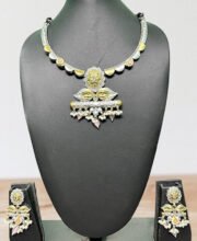 Dual Tone Hashuli With Ear-Ring