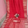 Red Color Matka Silk Saree