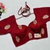 Maroon Color Russian Silk Blouse