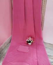 Pink Color Handloom Cotton Saree