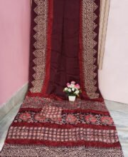 Maroon Color Modal Silk Saree