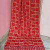 Red Color Ajrakh Printed Dupatta