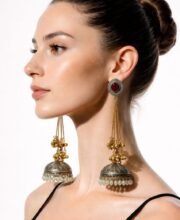 Dual Tone Kashmiri Jhumka