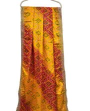 Multi Color Bandhni Printed Chinon Silk Dupatta