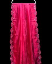 Magenta Color Art Silk Dupatta